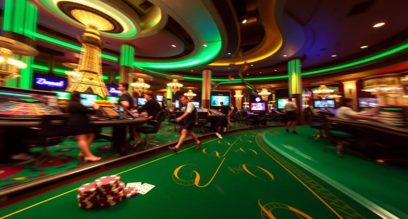 Player account and game selection on VB44